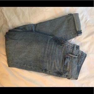 Light wash jeans